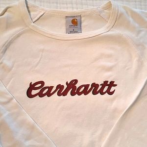 Vintage Carhartt Cream Long Sleeve Tee